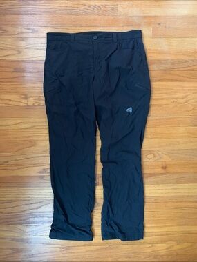 Women’s Eddie Bauer First Ascent Fleece Lined High Waisted Hiking Pants Black 16